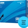 Maxfli 2023 Softfli Matte Blue Personalized Golf Balls -golf 23MAXU23MXSFTFLMTGBL