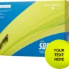 Maxfli 2023 Softfli Matte Yellow Personalized Golf Balls