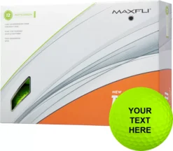 Maxfli 2023 Trifli Matte Green Personalized Golf Balls