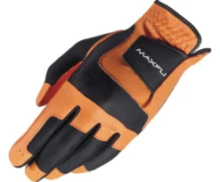 Maxfli Universal Fit Color Golf Gloves -golf Fit Glove Orange 1