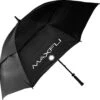 Maxfli 62" Dual Canopy Umbrella -golf Golf Umbrella 62 inch black