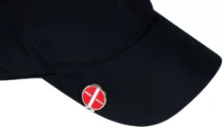 Maxfli Metal Ball Marker And Hat Clip Set -golf MX164 2 Metal Ball Markers with Hat Clip ex