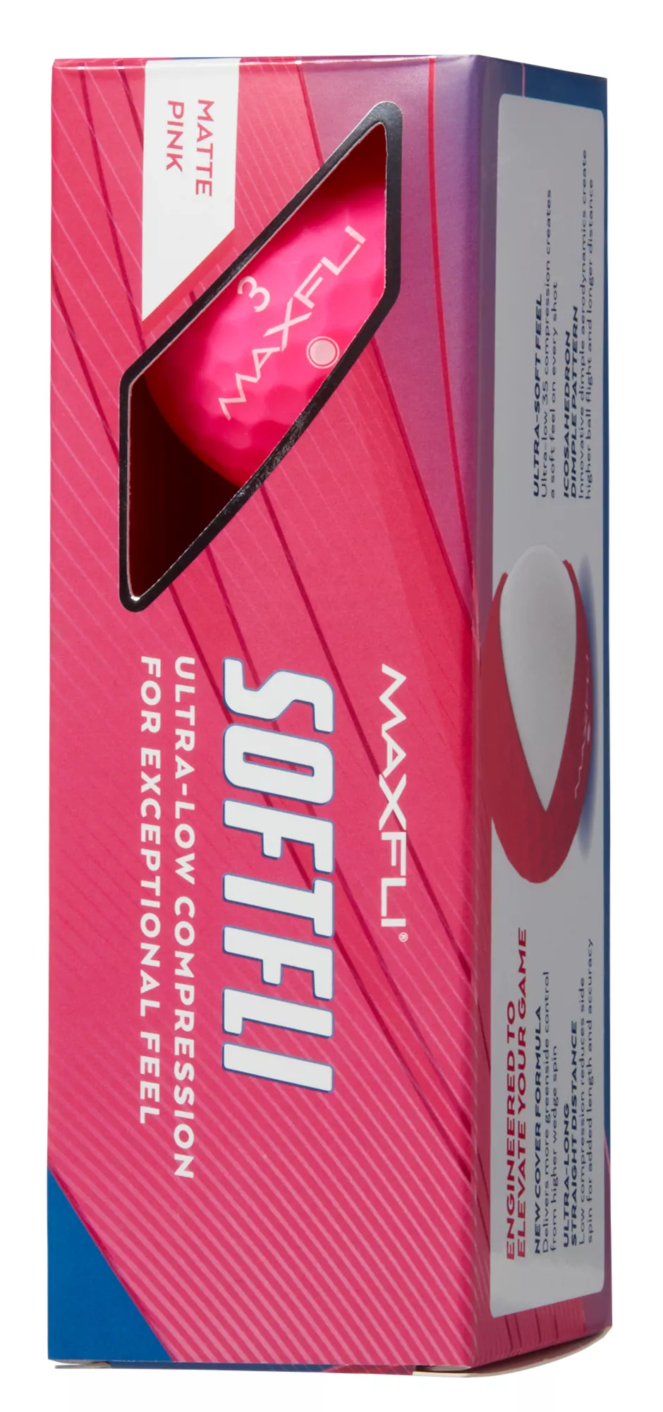 Maxfli 2023 Softfli Matte Pink Personalized Golf Balls 6 Maxfli 2023 Softfli Matte Pink Personalized Golf Balls - Image 4