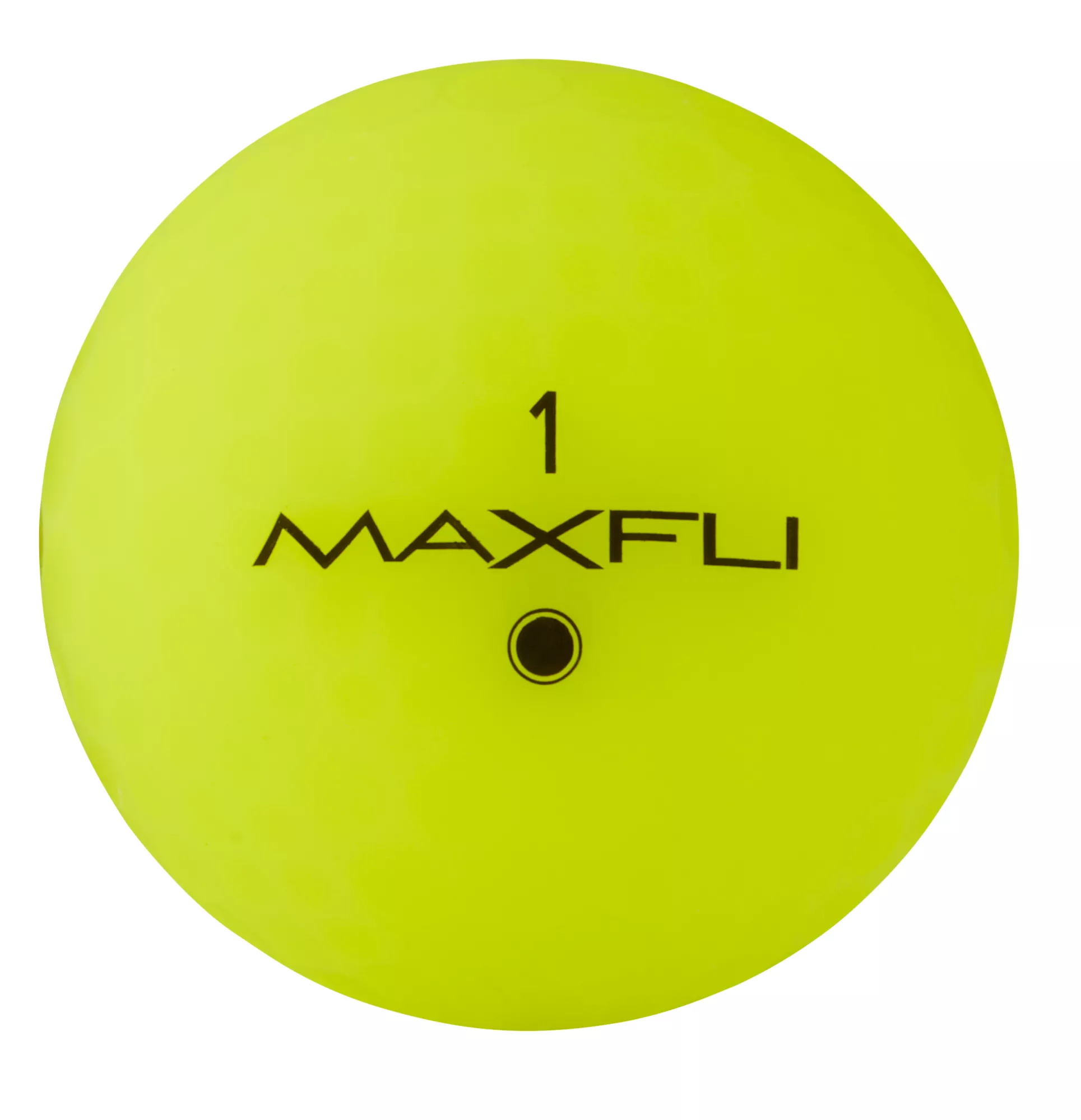 Maxfli 2023 Straightfli Matte Yellow Personalized Golf Balls 4 Maxfli 2023 Straightfli Matte Yellow Personalized Golf Balls - Image 2