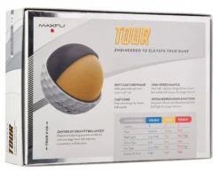 Maxfli 2023 Tour Personalized Golf Balls -golf MX23TOURWP Black BCK