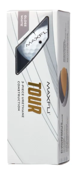 Maxfli 2023 Tour Personalized Golf Balls -golf MX23TOURWP Black SLV