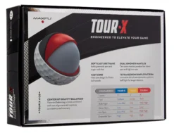 Maxfli 2023 Tour X Golf Balls 14 Maxfli 2023 Tour X Golf Balls -golf MX23TOURXW NOCOLOR BCK
