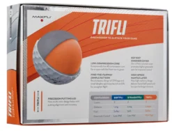 Maxfli 2023 Trifli Personalized Golf Balls -golf MX23TRIFLIWP Black BCK