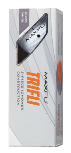 Maxfli 2023 Trifli Personalized Golf Balls -golf MX23TRIFLIWP Black SLV