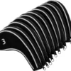 Maxfli Deluxe Zippered Iron Covers (10-Piece Set) 1 Maxfli Deluxe Zippered Iron Covers (10-Piece Set) -golf SS14MXFLDLXZIPIRNS