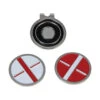 Maxfli Metal Ball Marker And Hat Clip Set-MX164 -golf mx164 15050.1674185890