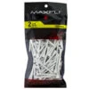Maxfli 2.75" White Tees-MX172 -golf mx172 27459.1674185891