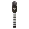 Maxfli Vintage Knit Driver Headcover Black/White